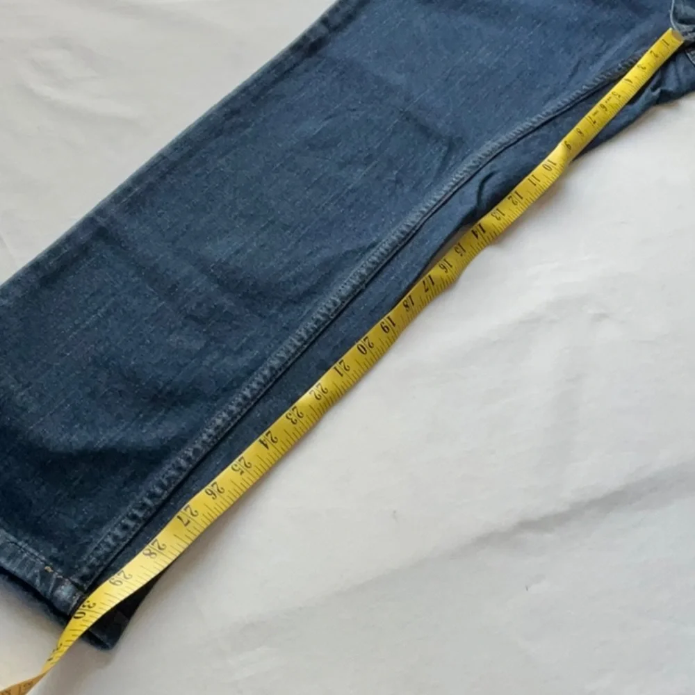 D & Co Women’s 5 Pocket Stretch Denim Jeans Straight Leg - Picture 7 of 13